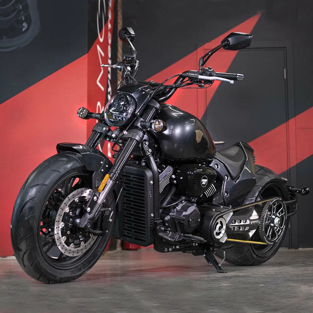 Мотоцикл GROZA Wolverine 800 (2024 г.) ПТС (черный) купить в