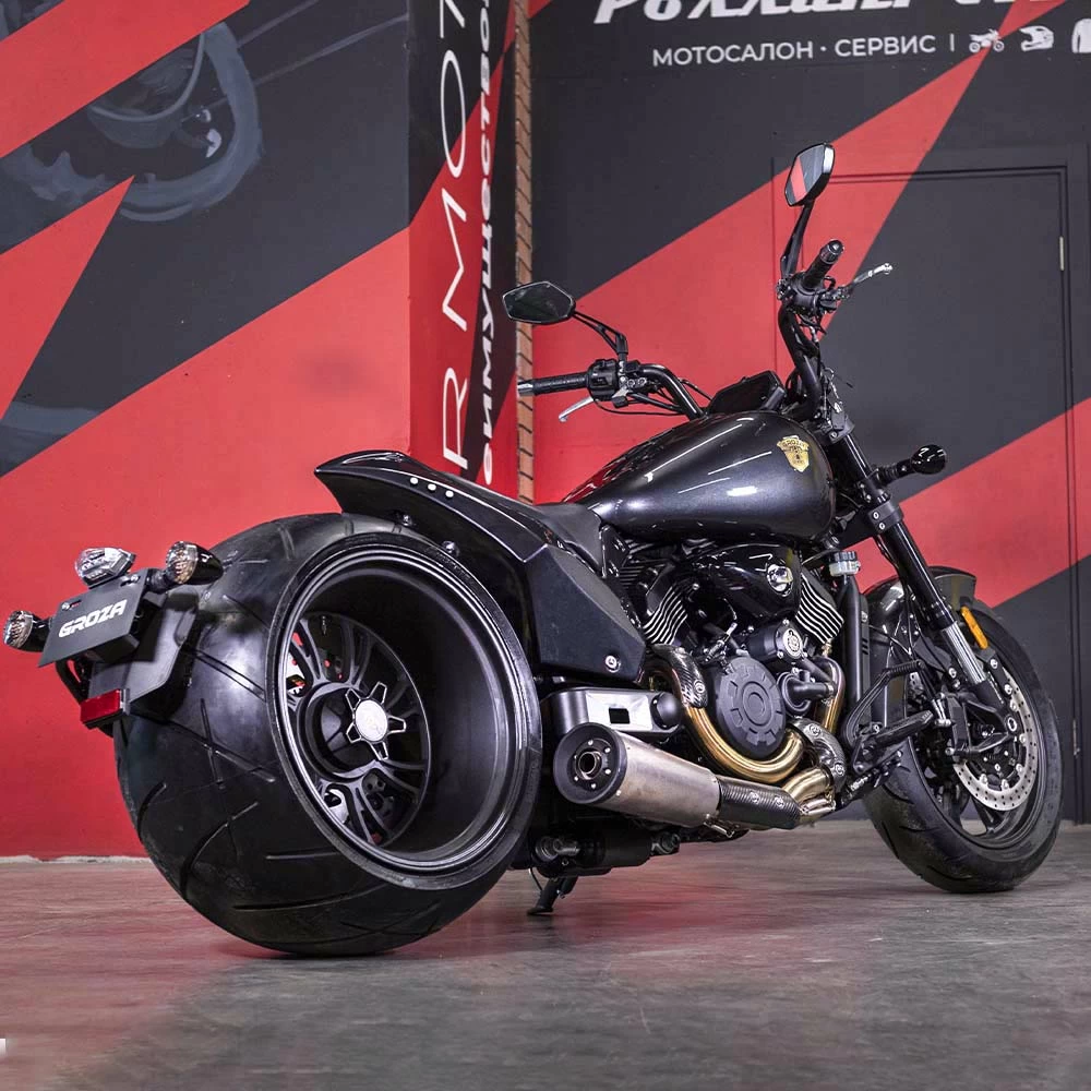 Мотоцикл GROZA Wolverine 800 (2024 г.) ПТС (черный) купить в