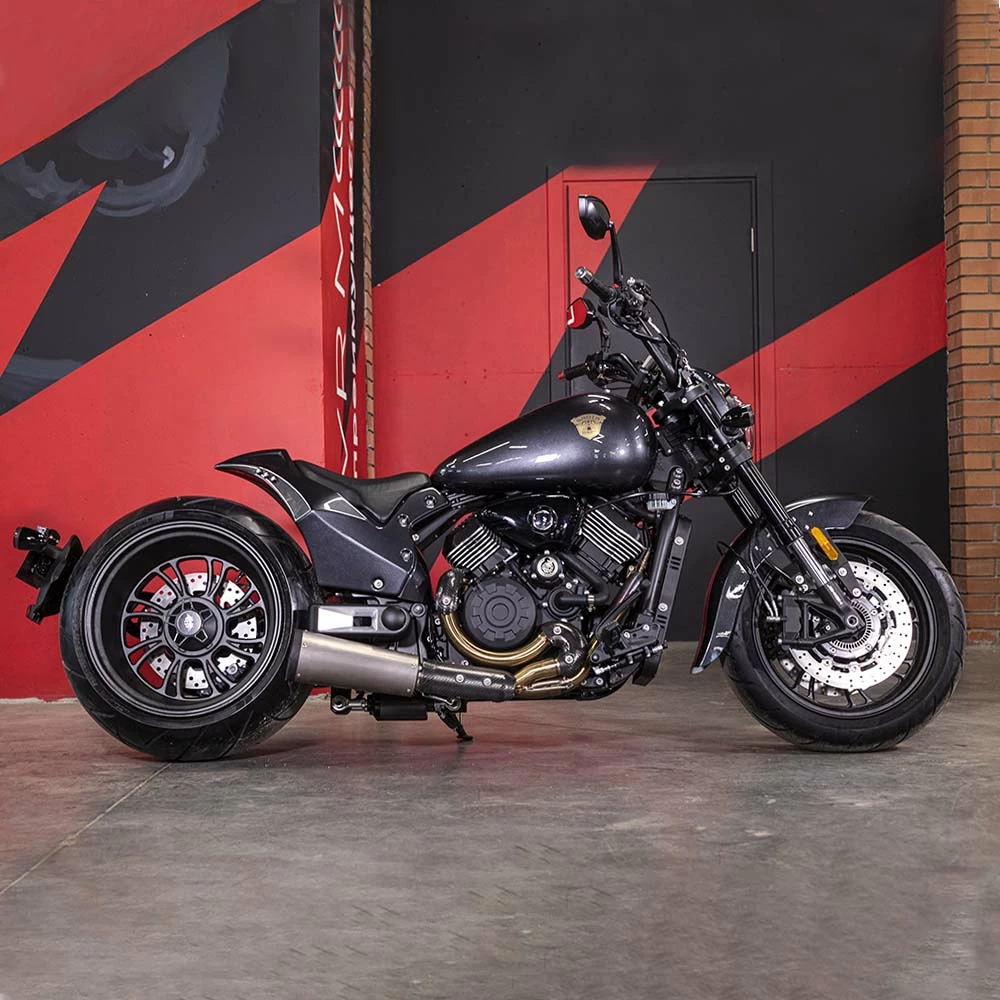 Мотоцикл GROZA Wolverine 800 (2024 г.) ПТС (черный) купить в